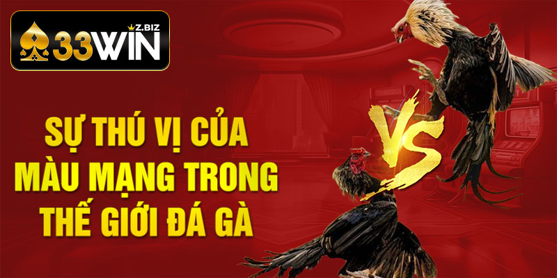 Sự Thú Vị Của Màu Mạng Trong Thế Giới Đá Gà